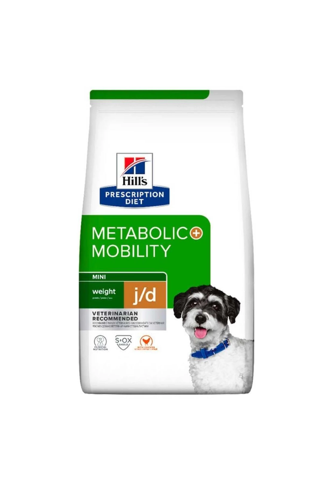 Hill's Prescription Diet Metabolic Mobility Mini j/d Tavuklu Mini Irk Köpek Maması  6 kg
