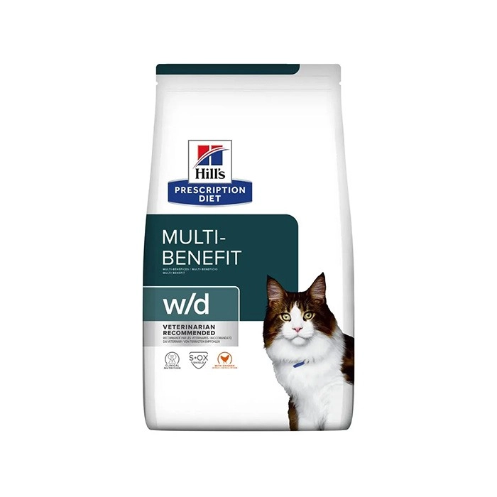 Hills PRESCRIPTION DIET w/d Multi-Benefit Kedi Maması 1,5 Kg