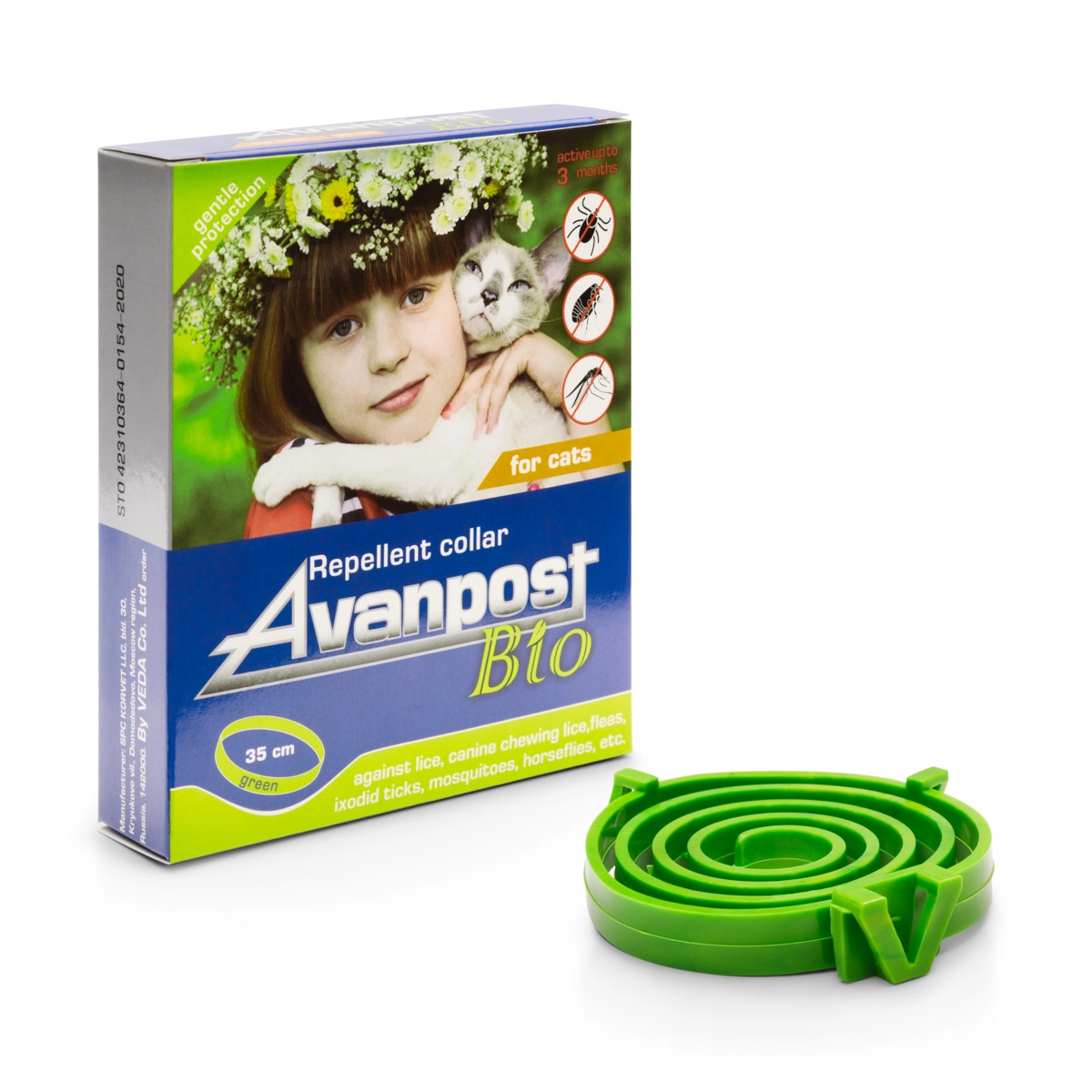 VEDA AVANPOST-BİO CAT REPELLENT KEDİLER İÇİN DIŞ PARAZİT KOVUCU TASMA