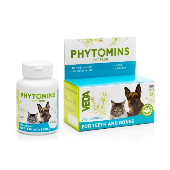 Veda Phtyomins Teeth And Bones Tablet