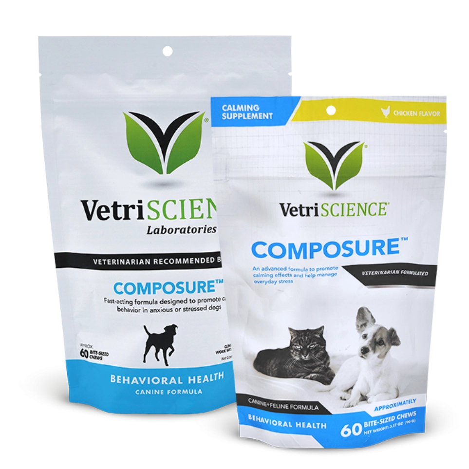 Vetri Science Composure Small Kedi ve Küçük Irk Köpekler için Sakinleştirici 60 Tablet