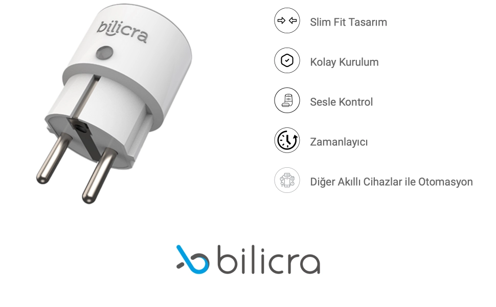 Bilicra Join Wi-Fi Akıllı Priz