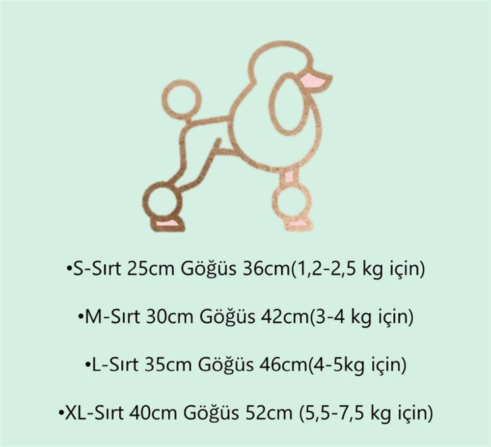 Gedyco Caramel Bear Peluş Orta ve Büyük Irk Köpek Sweatshirtü