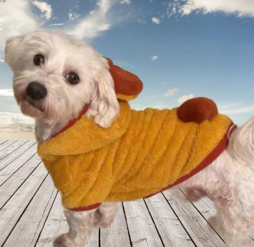 Gedyco Caramel Bear Peluş Orta ve Büyük Irk Köpek Sweatshirtü