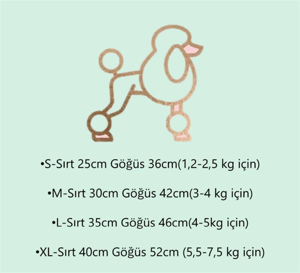 Gedyco Neon Sarı Su Geçirmez içi Polarlı Küçük Irk Köpek Montu
