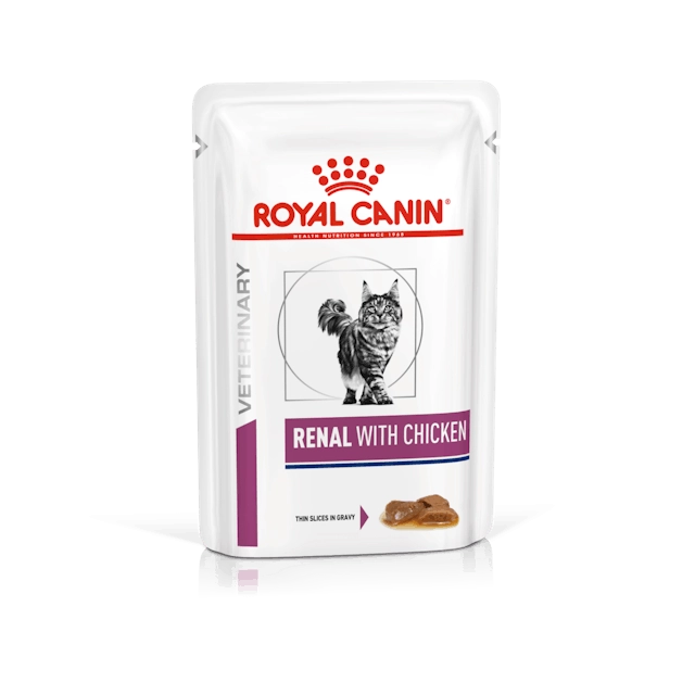 Royal Canin Renal Chicken Yaş Kedi Maması 12x85 Gr