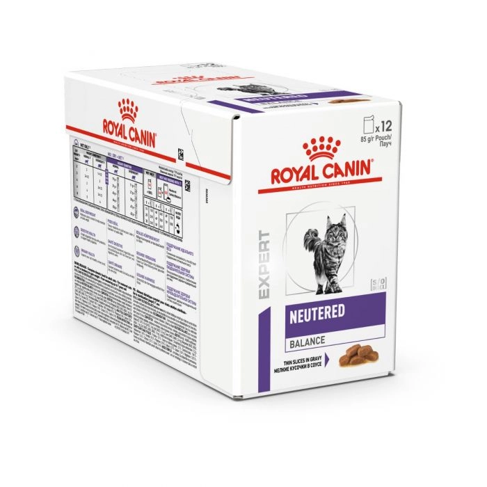 Royal Canin Neutered Satiety Balance Pouch Kısırlaştırılmış Kedi  Yaş Mama 12x85 Gr
