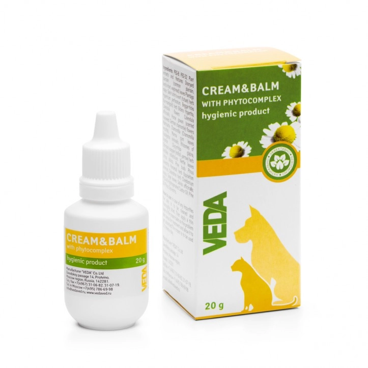 Veda Cream Balm With phytocomplex  Bitkisel Doku Yenileyici Yara Kremi 20 gr