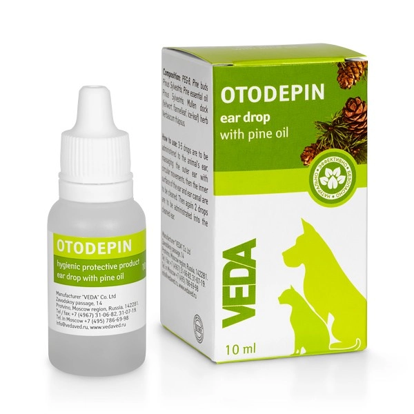 Veda Otodepin Kedi Ve Köpek Kulak Damlası 10 ml