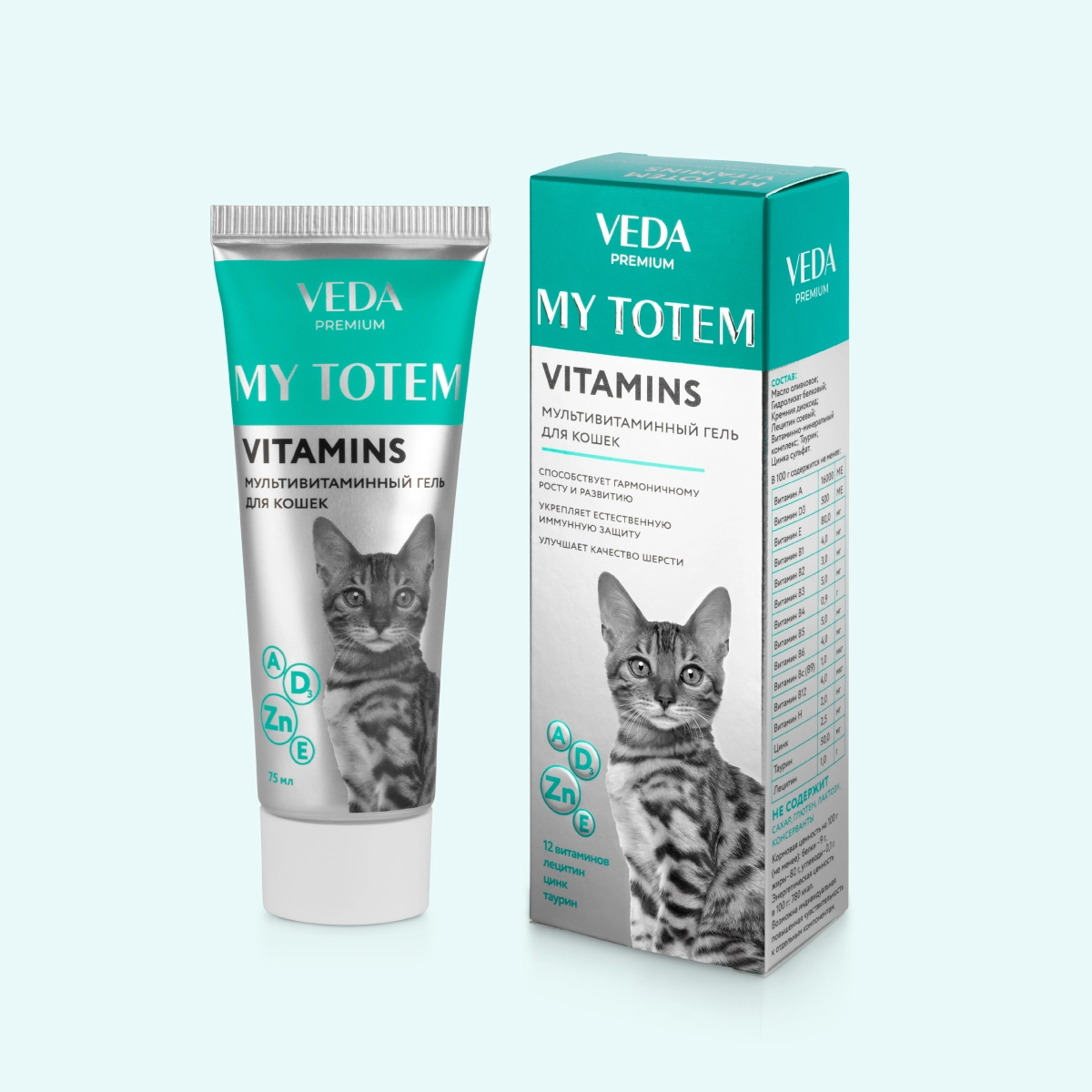 Veda My Totem Vitamins Jel 75 ml
