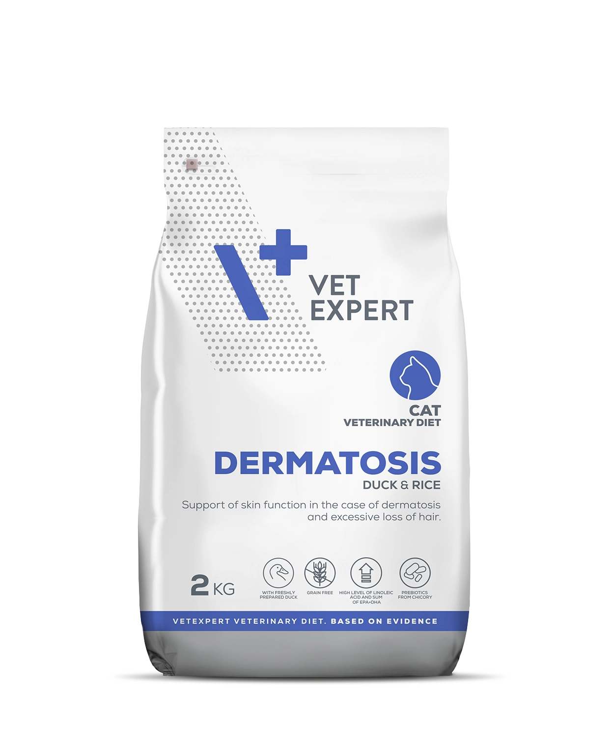 Vet Expert Dermatosis Kedi Maması Ördekli 2 Kg