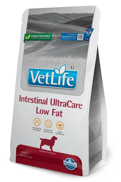 Vet Life Intestinal UltraCare Low Fat Köpek Maması 1.5 Kg