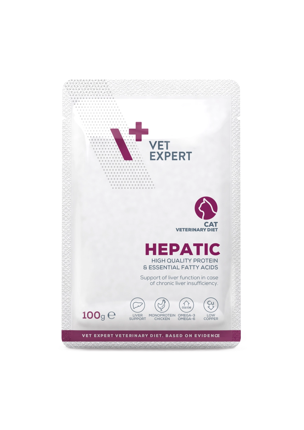 VetExpert Hepatic Cat 100 Gr Yaş Kedi Maması 12 Adet