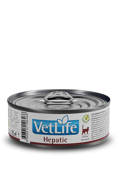 Vetlife Hepatic Kedi Konserve Maması 85 gr