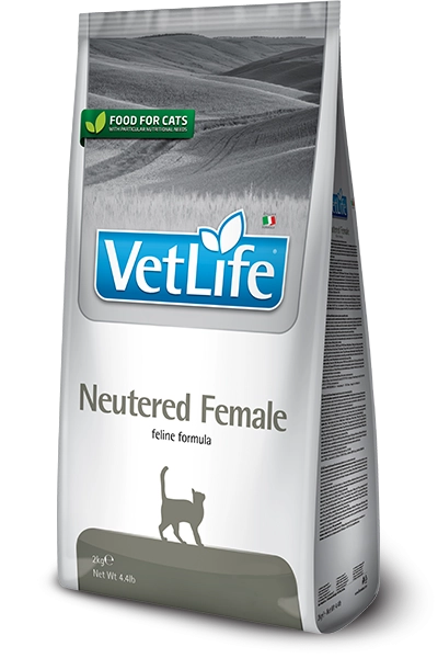 Vetlife Neutered Female Kedi Maması 2 Kg