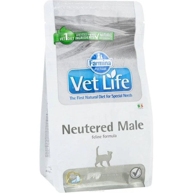 VetLife Neutered Male Kedi Maması 5 Kg