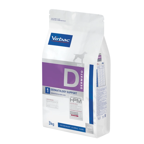 Virbac D Dermatology Support Köpek Maması 3 Kg