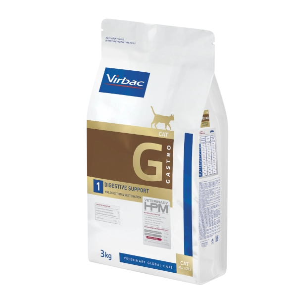 Virbac G 1 Digestive Support Cat Gastrointertinal Kedi Maması G1 3 kg