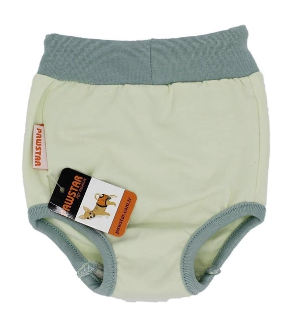 Yeşil Kiss Kedi-Köpek Çamaşırı Regl Kilodu ''0'' Beden