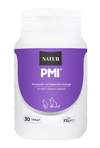 Natur PMI Prebiyotik Kedi ve Köpek Besin Takviyesi 30 Tablet