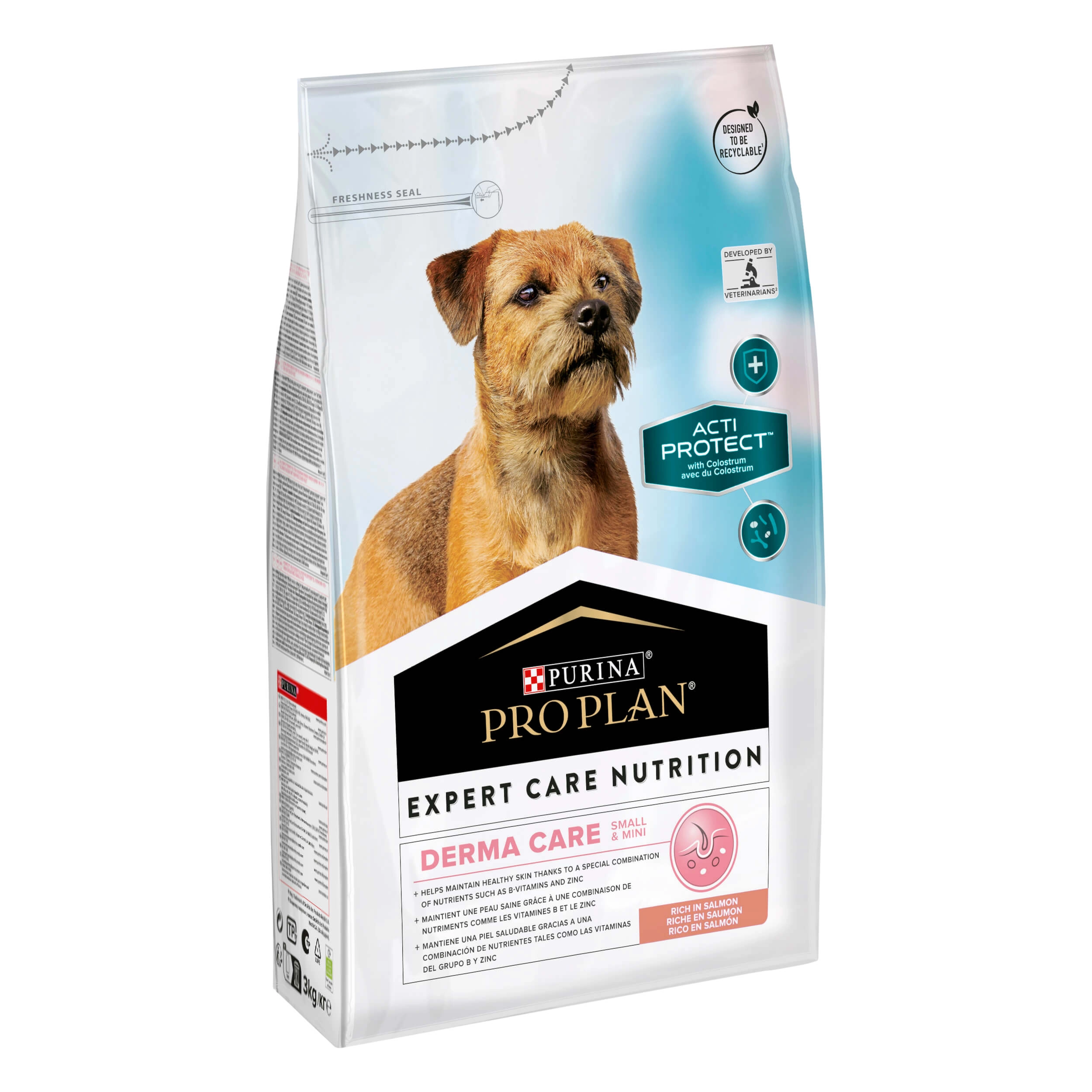 Pro Plan Acti Protect Small&Mini Adult Derma Care Köpek Maması (Somon) 3 Kg