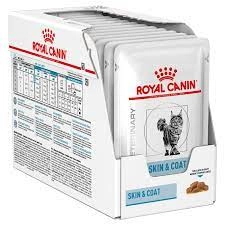 Royal Canin Veterinary Skin&Coat Pouch Yaş Mama 12x85 Gr