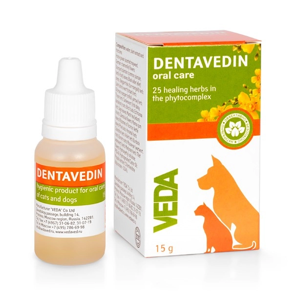 Veda Dentavedin Kedi Ve Köpekler İçin Ağız Ve Diş Bakım Jeli 15 gr