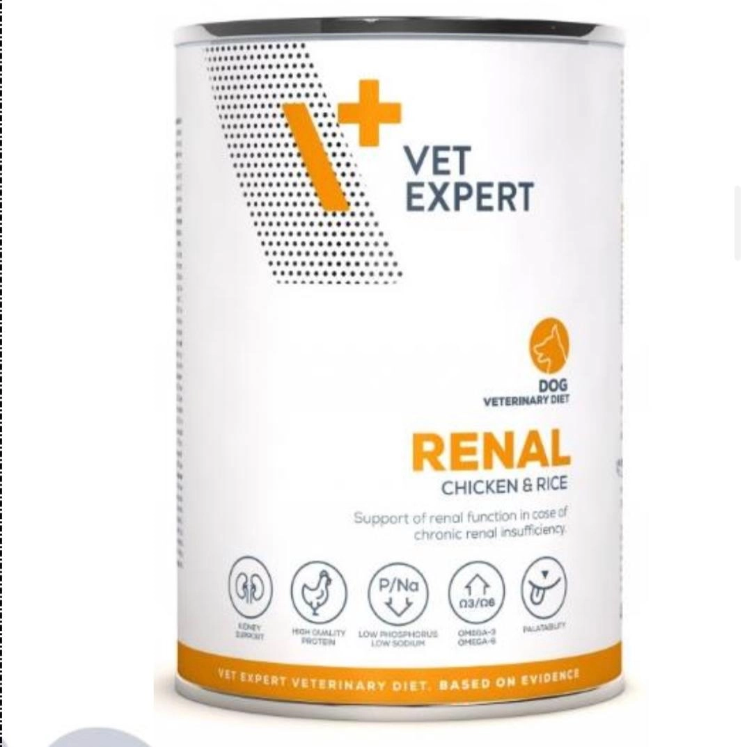 Vet Expert Renal Konserve Köpek Maması 400 gr