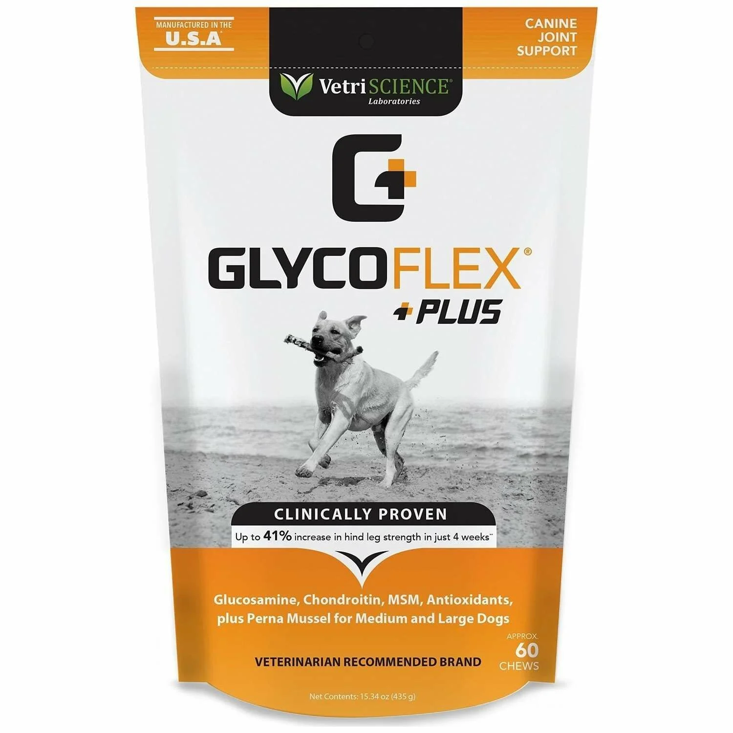 Vetri Science Glycoflex Plus Large Büyük Irk Köpekler için Eklem ve Kalça Destekleyici 60 Çiğnenebilir Tablet