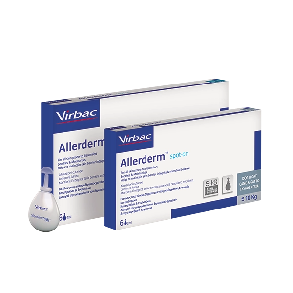 Virbac Allerderm Spot-On Deri Onarımı İçin Damla 6x2ml
