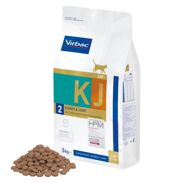 Virbac KJ2 Kidney Joint Support Cat Böbrek Desteği Kedi Maması 1,5 kg KJ 2