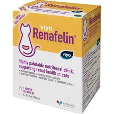 Viyo Renafelin Kediler İçin Böbrek Destekleyici 150ml X 4Adet (1 Aylık)