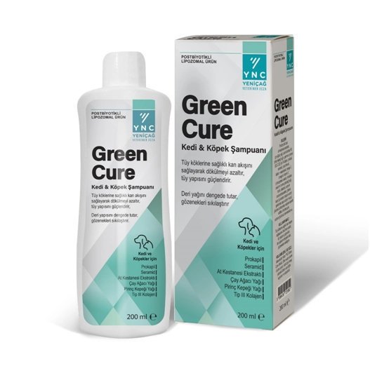 YNC GREEN CURE Tüy ve Deri Bakım Şampuanı